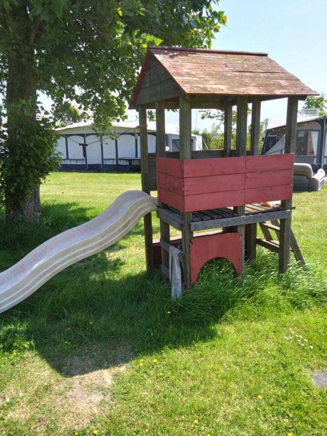 Chalet Weizicht Op Minicamping Hoogelande Grijpskerke Exterior photo